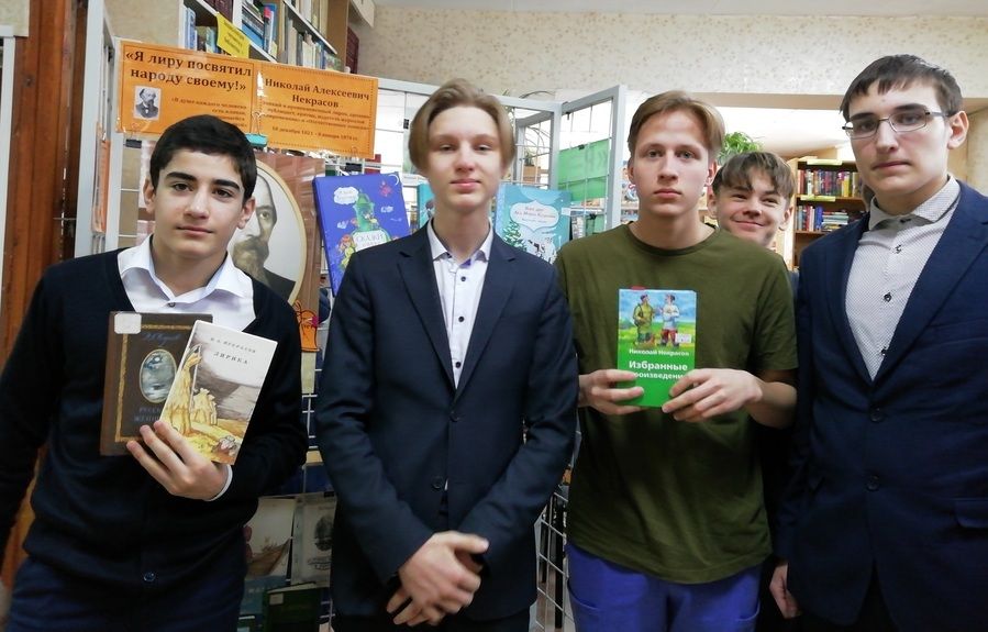 В Пивоварихе прошло мероприятие, посвященное творчеству Н.А. Некрасова