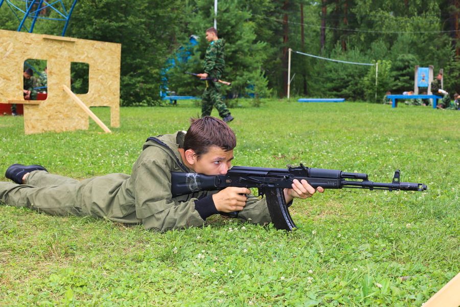 В полевых условиях