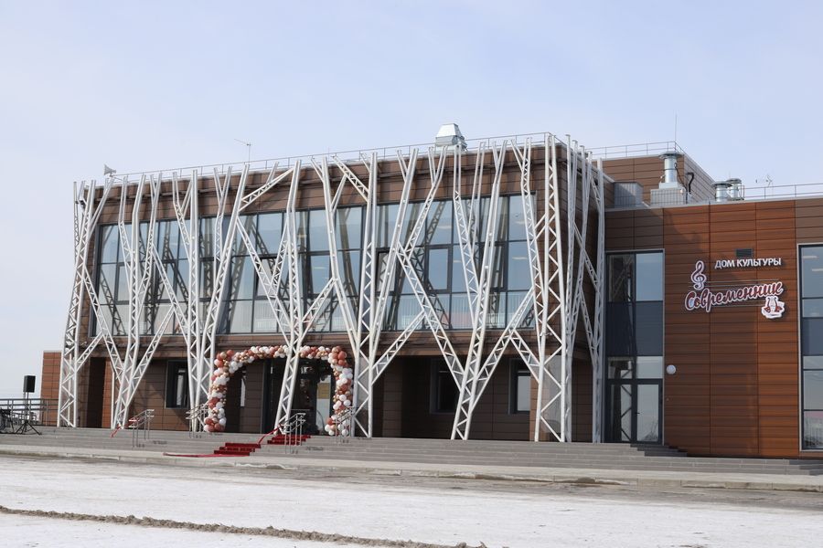 В селе Хомутово Иркутского района открылся новый Дом культуры