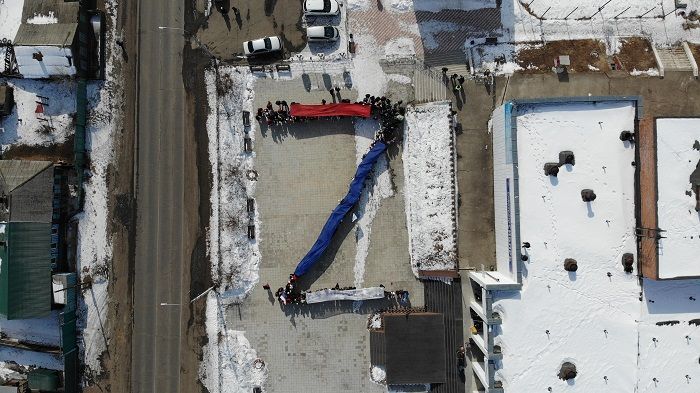 В Иркутском районе в годовщину воссоединения Крыма и России состоялись патриотические акции