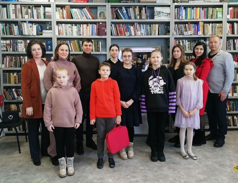В библиотеке с. Пивовариха прошёл час классической музыки и литературы