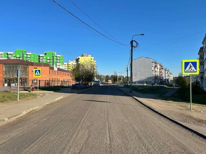 К лету в ЖК «Луговое» отремонтируют дорогу длиной почти полтора километра