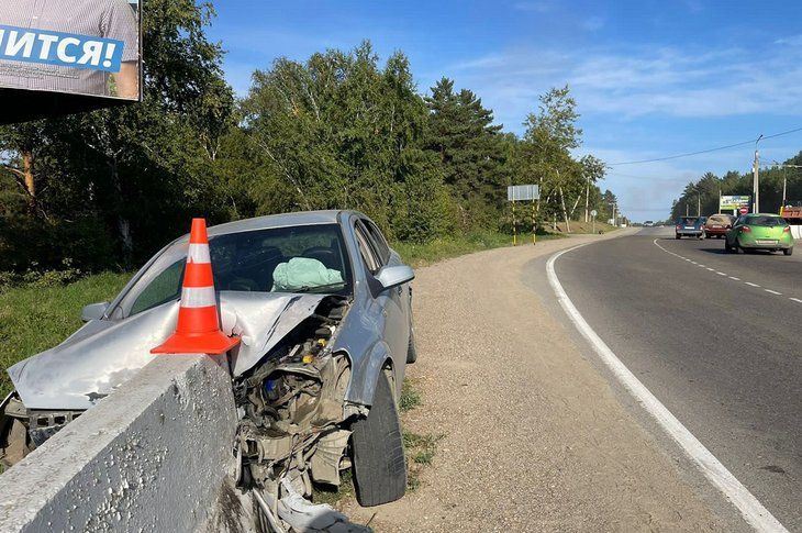 В Иркутском районе трое детей пострадали в ДТП