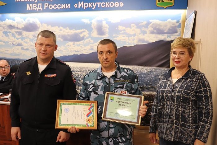Лучшим народным дружинником Иркутского района стал Владимир Сваволюк из Ревякинского МО