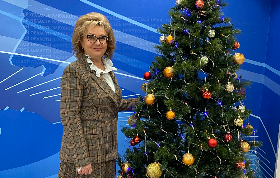 Поздравление с наступающим Новым годом от Галины Кудрявцевой