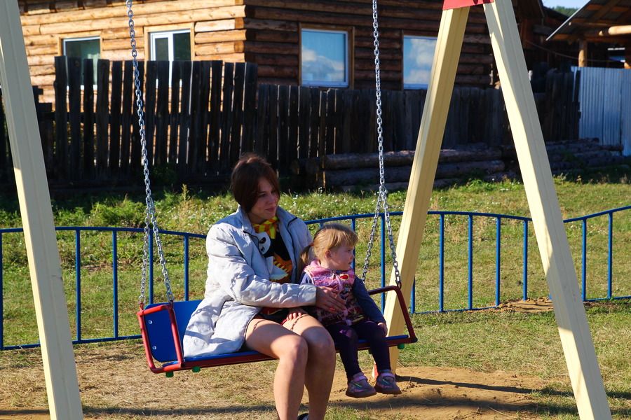 В Гороховском МО установлено три детских площадки