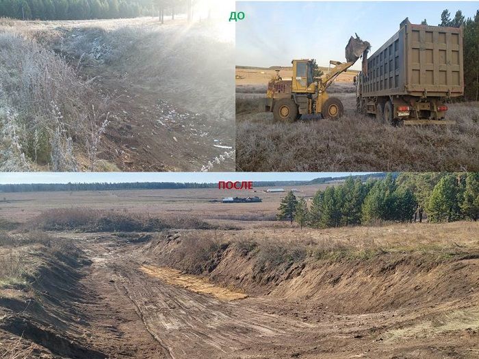В Никольском МО ликвидирована несанкционированная свалка