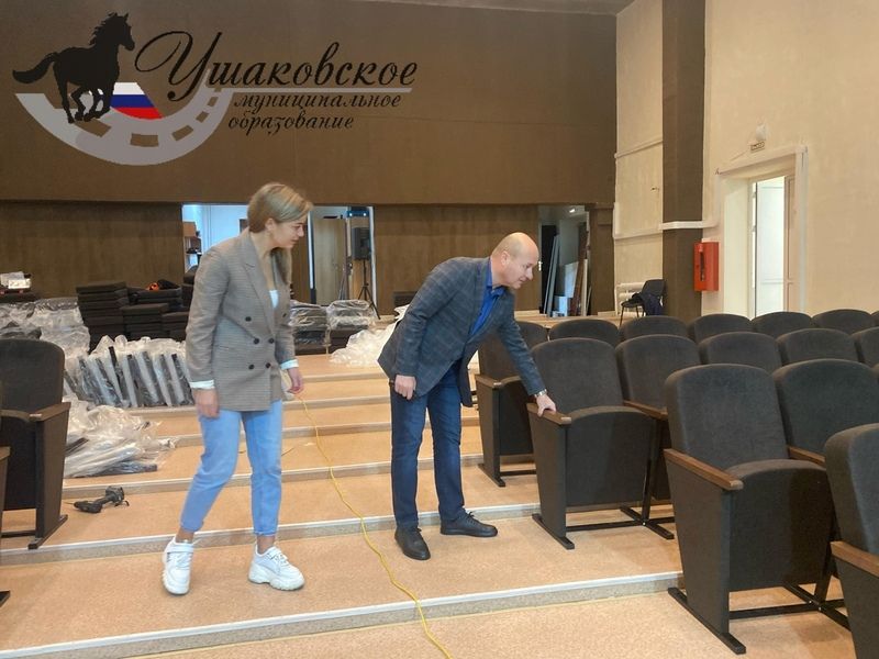 В селе Пивовариха подходит к концу текущий ремонт местного Дома культуры