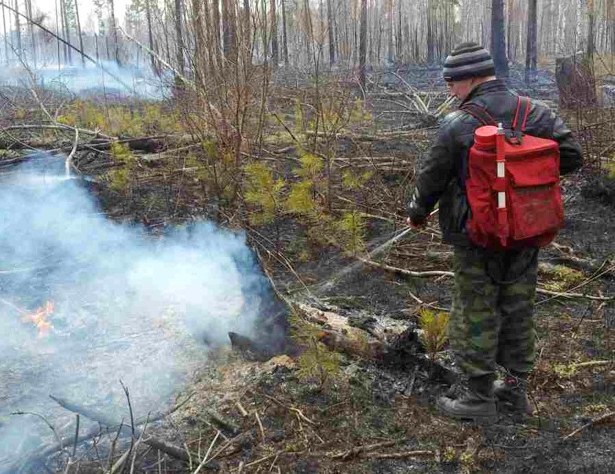 Пожары ликвидировали