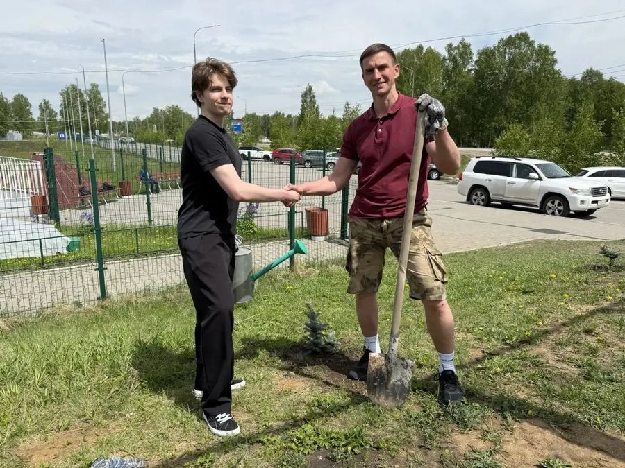 Живой символ Победы