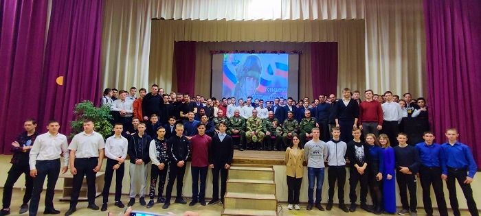 В Иркутском районе состоялась встреча школьников с ветеранами боевых действий