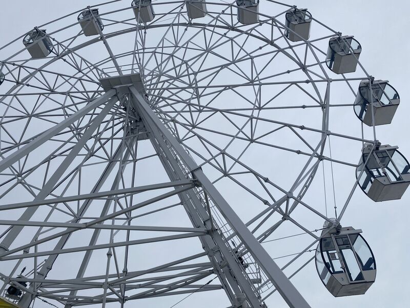 Колесо обозрения открылось в посёлке Листвянка