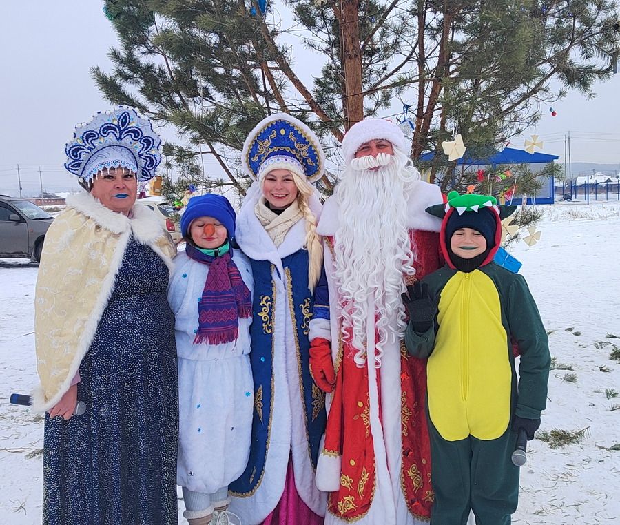 Новогодние мероприятия в Максимовщине