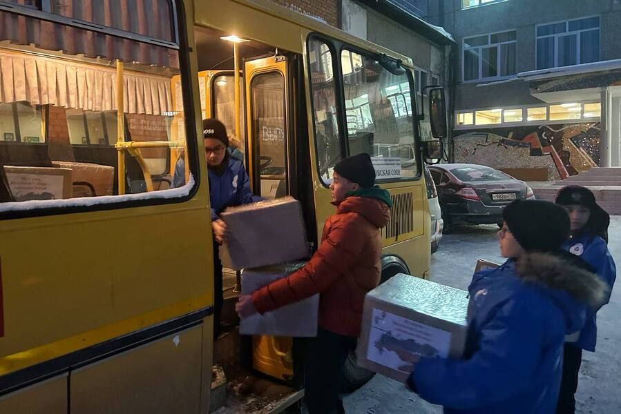 Ученики Марковской СОШ приняли участие в акции «Посылка солдату»