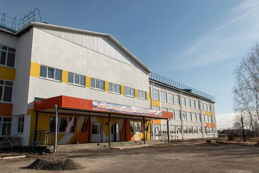 В селе Хомутово после капитального ремонта открылась средняя школа №2