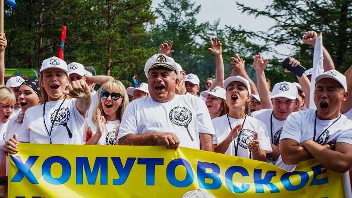 Команда из Хомутово стала победителем культурно-спортивного слета молодежи Иркутского района