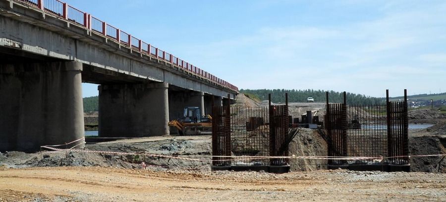 Мостовой переход через реку Куда реконструируют в Иркутском районе