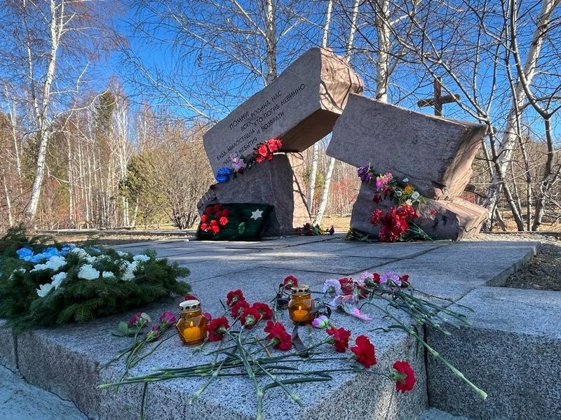 В селе Пивовариха возобновили благоустройство мемориала жертвам политических репрессий