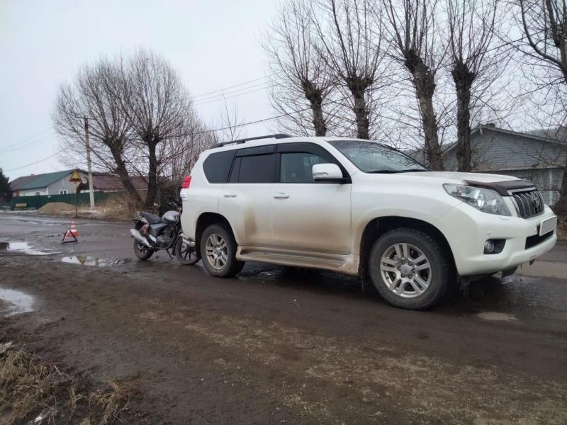 ДТП с участием юного мотоциклиста произошло в Иркутском районе