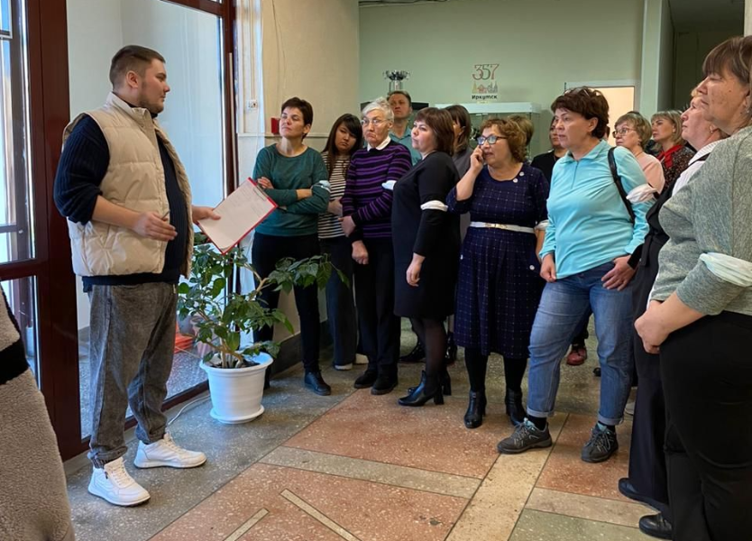 В Доме культуры с. Пивовариха прошла тренировка действий сотрудников учреждения при совершении террористического преступления